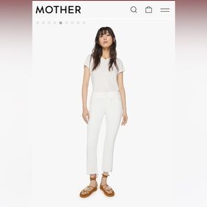MOTHER The Insider Crop Step Fray- wash: Fairest of Them All/ size 27